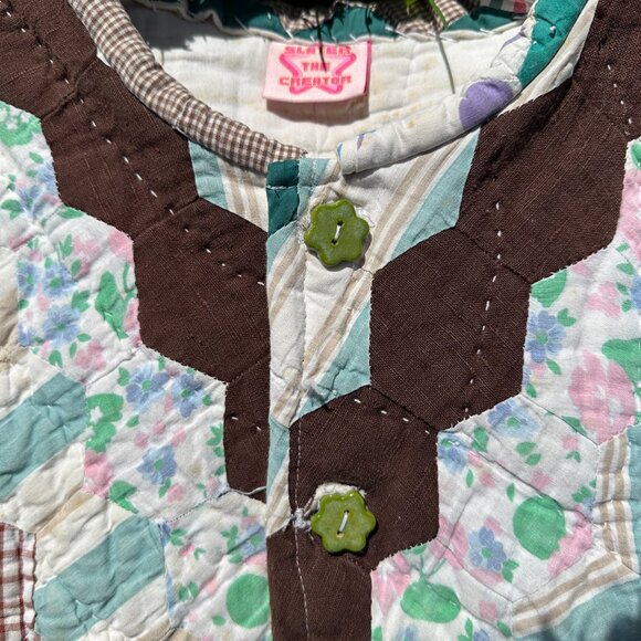 handmade, upcycled quilt + blanket coats - Picture 10 of 13
